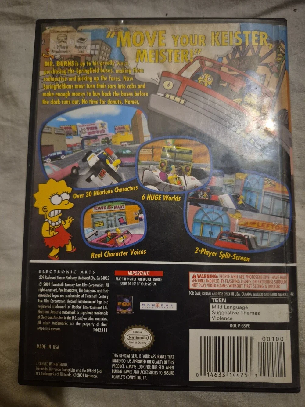 N/A simpsons road